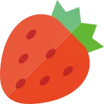 Strawberry SVG Icon